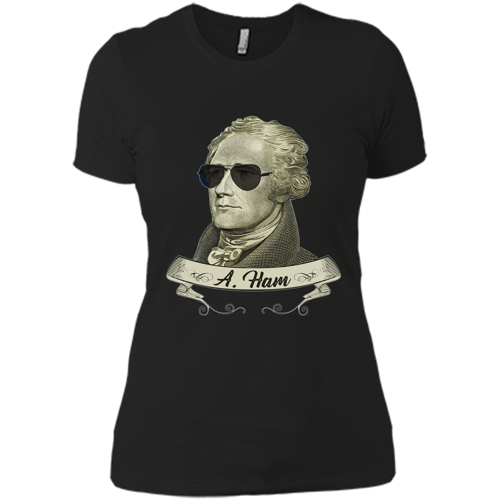Cool Sunglasses T-shirt - Funny Hamilton Tee Cool Sunglasses T-shirt - Funny Hamilton Tee