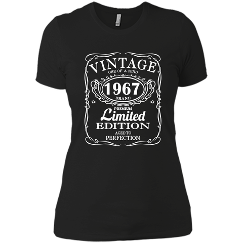 Vintage Born in 1967 50 Years Old Birthday Tshirt
