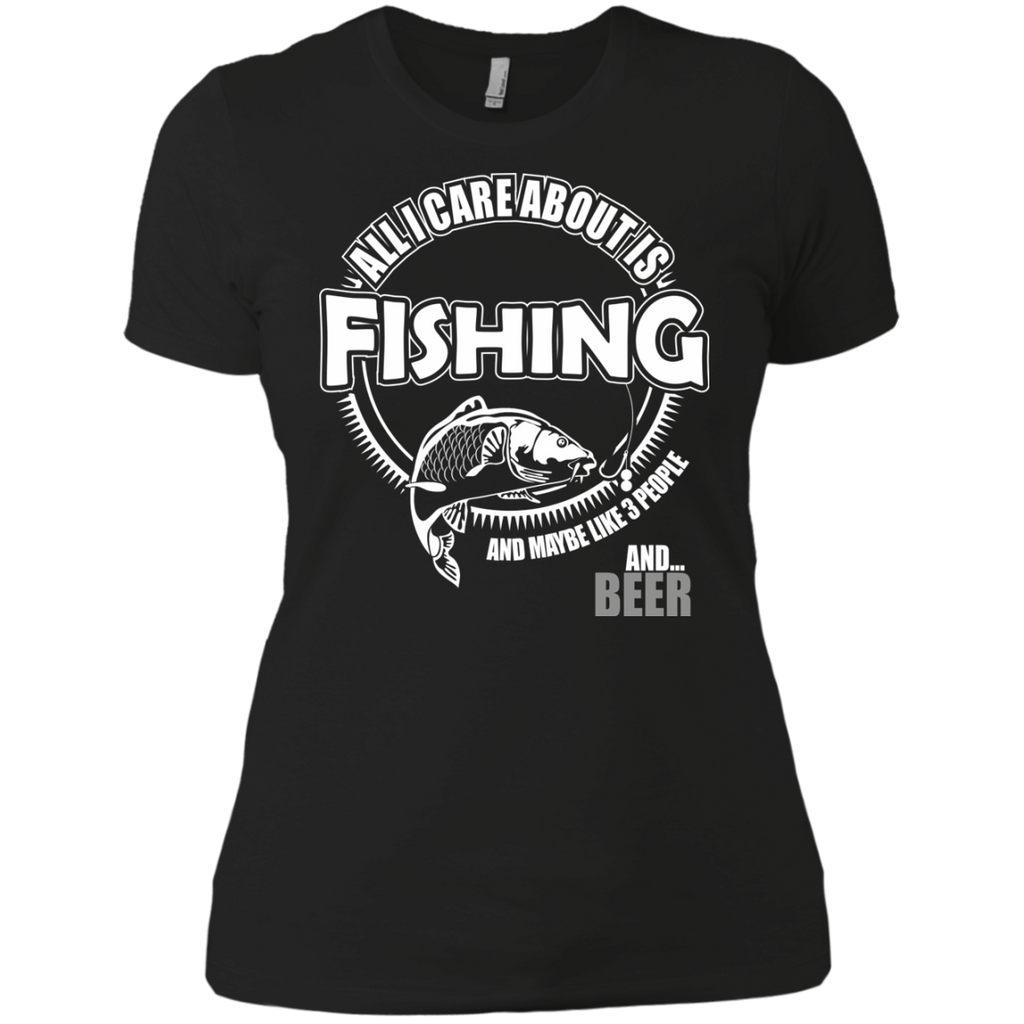 all i care about is ice fishing T-Shirt all i care about is ice fishing T-Shirt