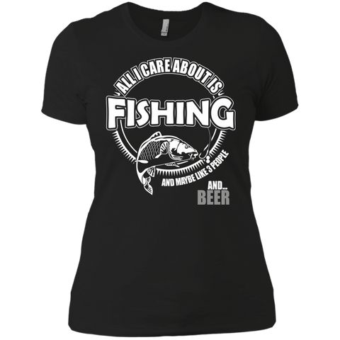 all i care about is ice fishing T-Shirt