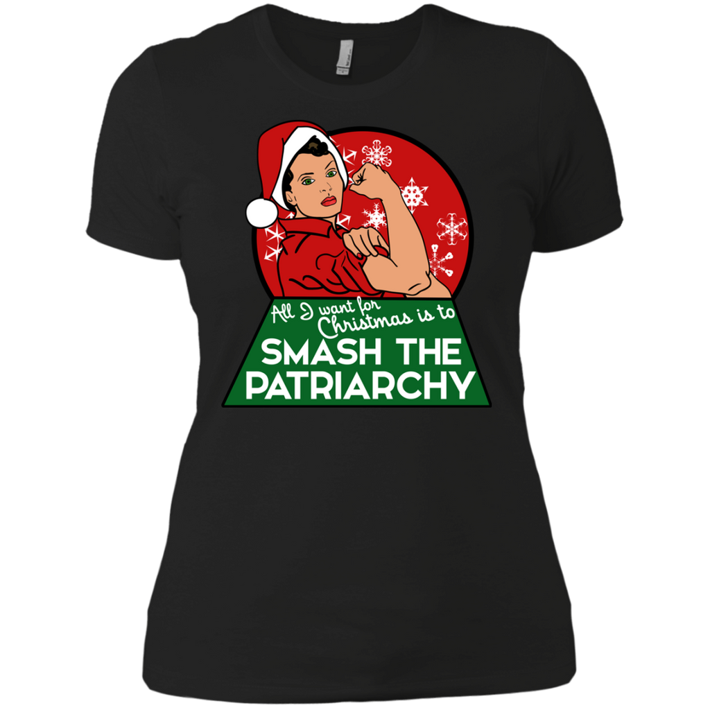 all i want for christmas is to smash the patriarchy holiday sweater T-Shirt all i want for christmas is to smash the patriarchy holiday sweater T-Shirt