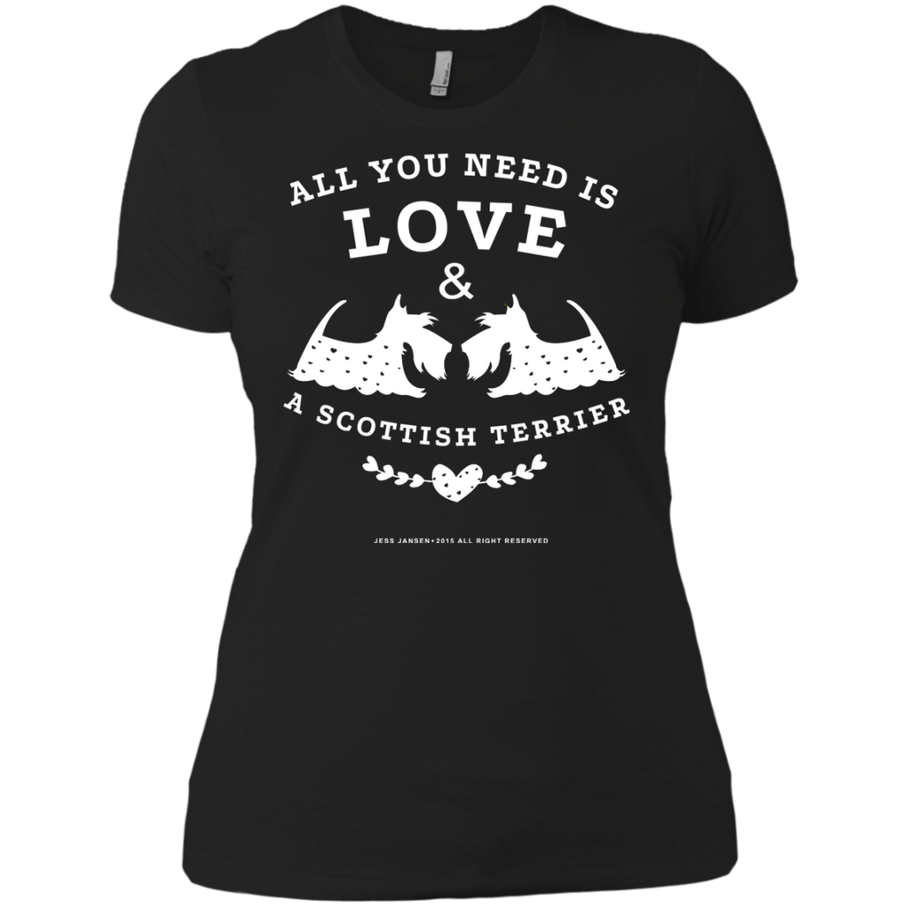 all you need is love and a scottish terrier T-Shirt all you need is love and a scottish terrier T-Shirt