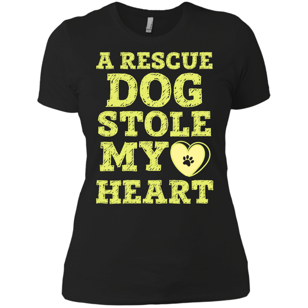 a rescue dog stole my heart T-Shirt a rescue dog stole my heart T-Shirt