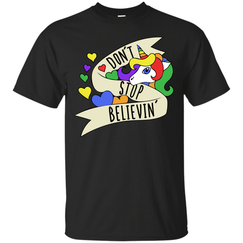 don't stop believin unicorns sweatshirt T-Shirt