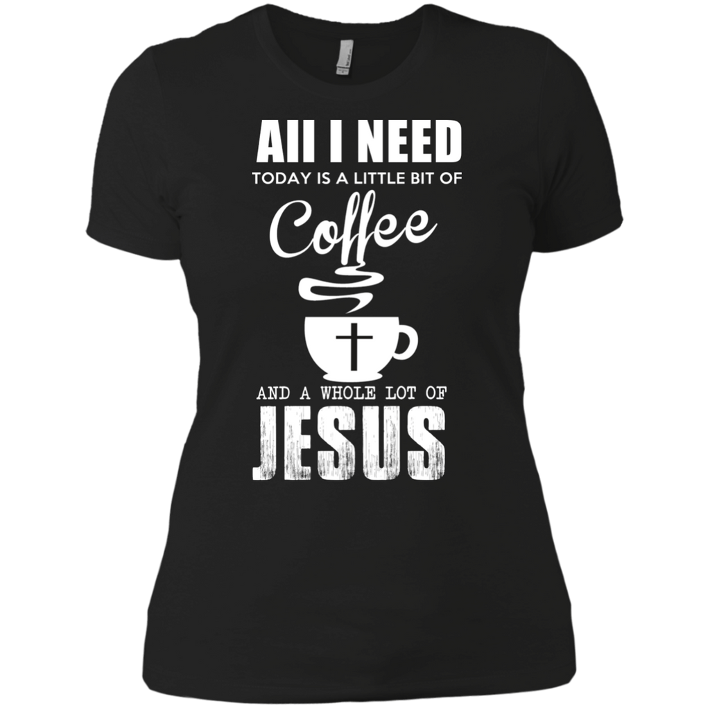 aii i need coffee with lot of jesus T-Shirt aii i need coffee with lot of jesus T-Shirt