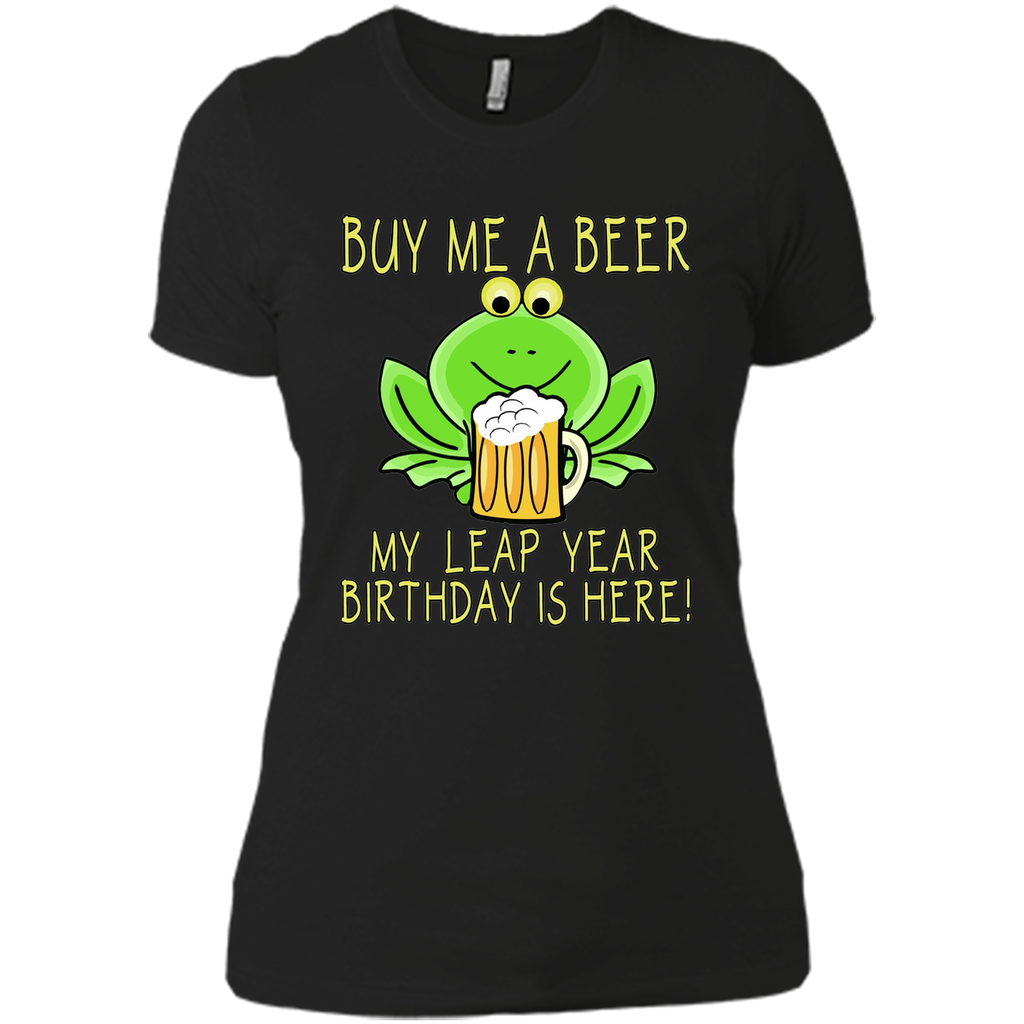 Buy Me a Beer My Leap Year Birthday is Here Tee Buy Me a Beer My Leap Year Birthday is Here Tee
