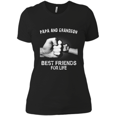 Mens Papa and Grandson Best Friends For Life Shirt