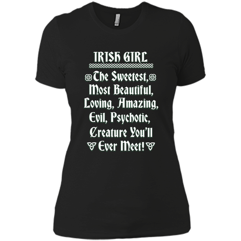 Irish Girl Quote T-shirt