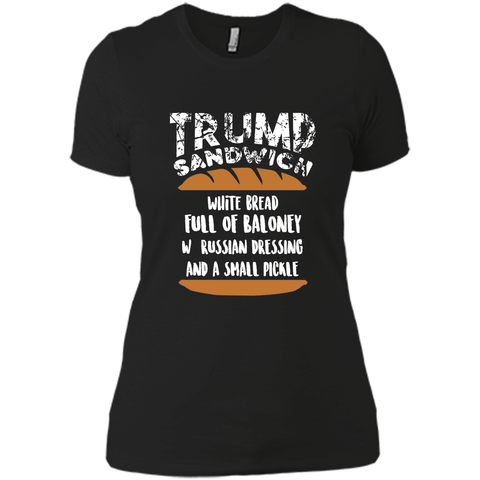 Trump Sandwich Anti-Trump Impeachment Funny T-Shirt