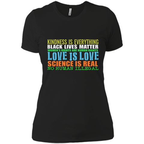 New Kindness Is Everything Black Lives Love Is Love T-shirt