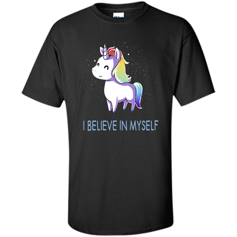 i believe in myself-lovely unicorn t shirt