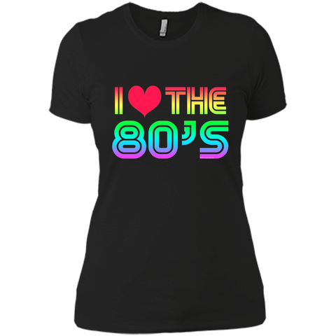 I Love the 80's Eighties Gaming Rainbow T-Shirt