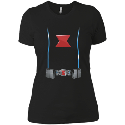 Black Widow Costume Graphic T-Shirt