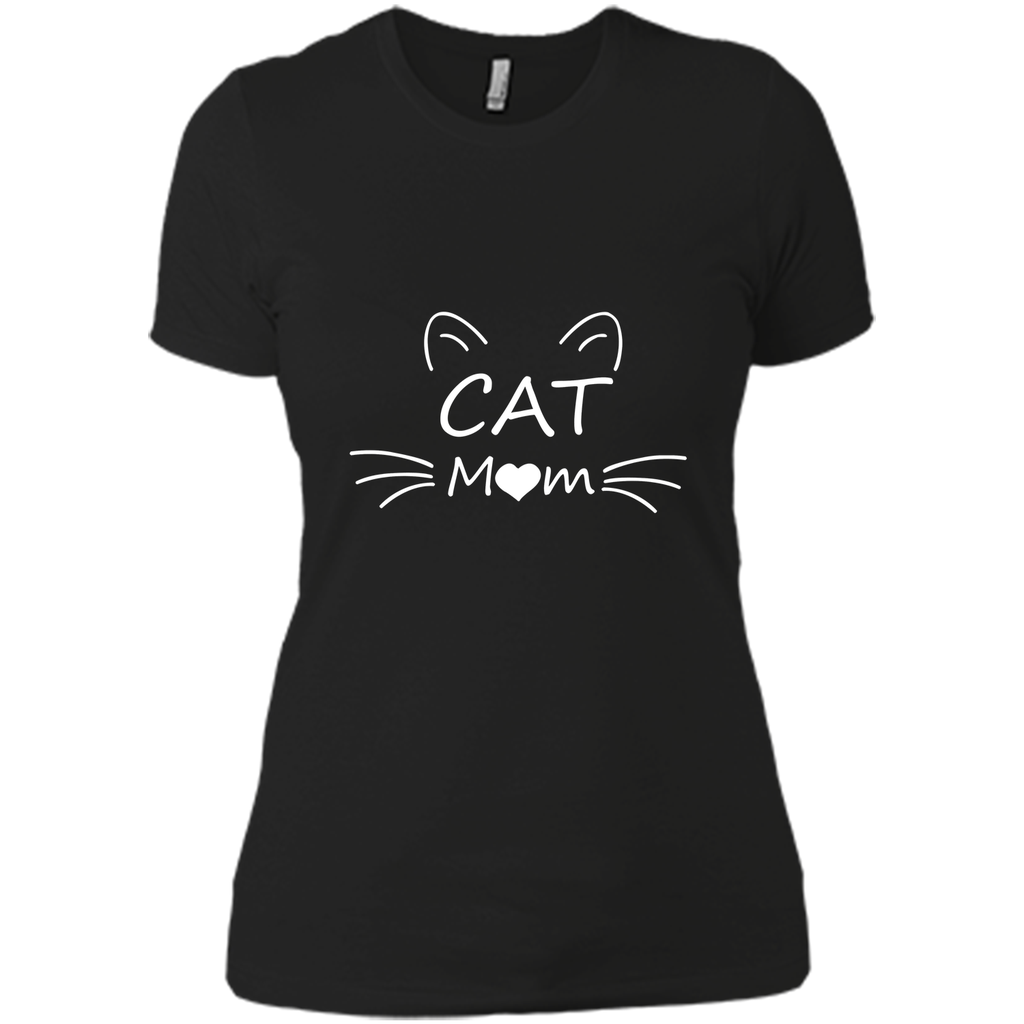 Cat Mom T- Shirt Cat Mom T- Shirt
