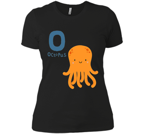 Alphabet Animals Octopus T-Shirt