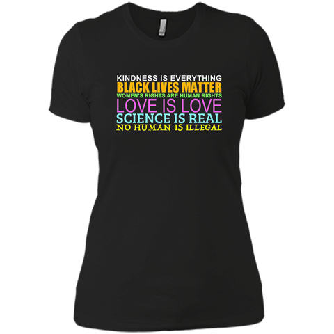 ORIGINAL New Kindness Is Everything Black Lives Love T-shirt