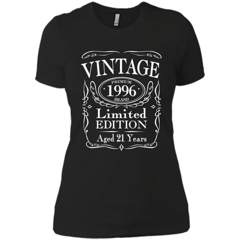 Vintage 1996 Limited Edition 21st Birthday Gift T-Shirt