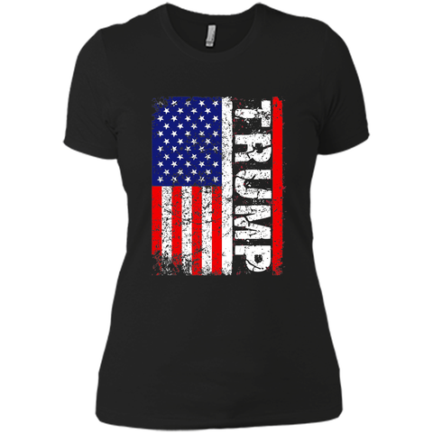 Trump USA Flag T- Shirt 2016