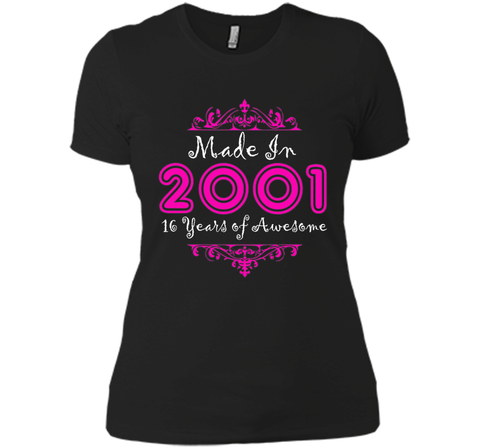 Age 16 Years 2000 2001 Perfect 16th Birthday Gift T-Shirt