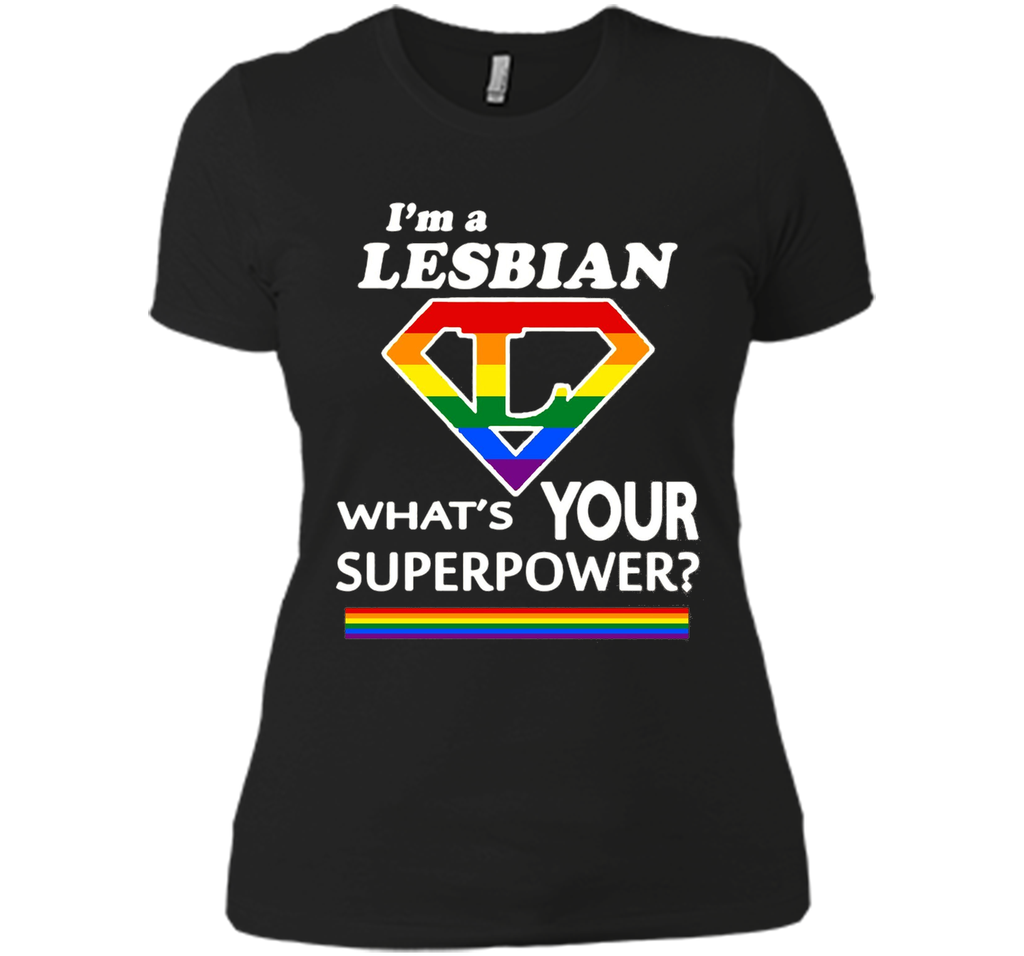 a lesbian whats your superpower rainbow gay pride flag shirt a lesbian whats your superpower rainbow gay pride flag shirt