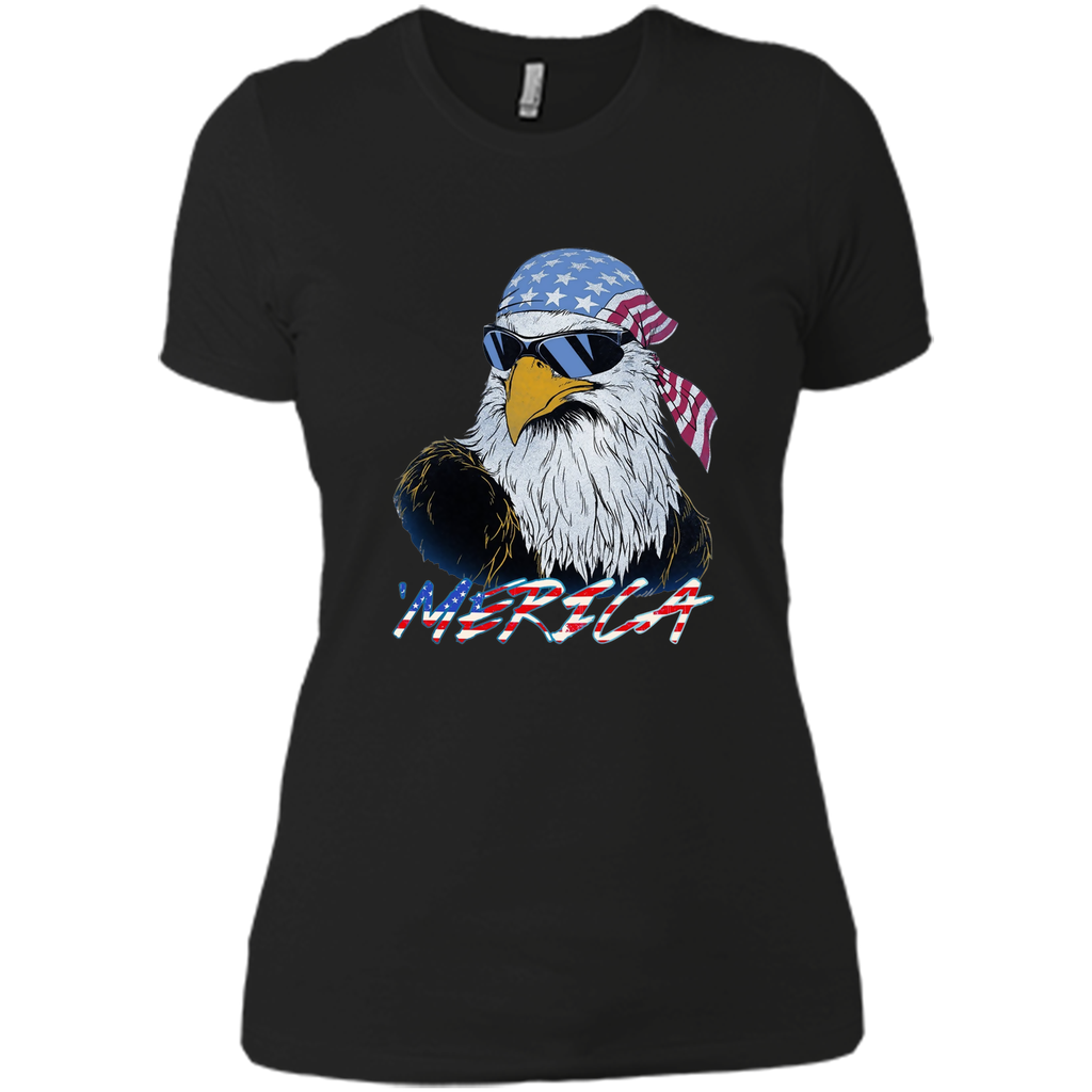 USA PRIDE MERICA MULLET EAGLE T-SHIRT  4th of july shirt USA PRIDE MERICA MULLET EAGLE T-SHIRT  4th of july shirt