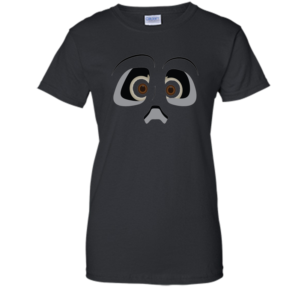 Halloween Ghost Face Funny T-Shirt Ladies Custom