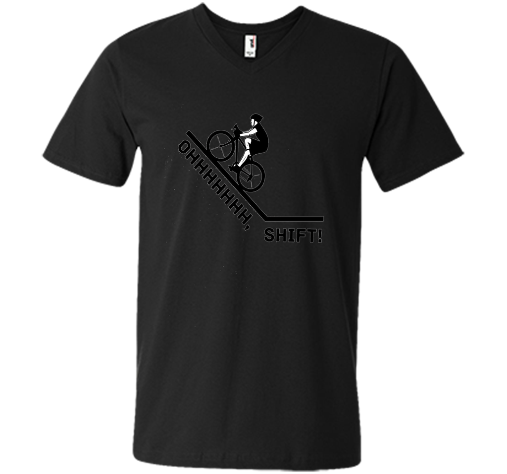 Oh Shift Bicycle Bike Rider Funny T-Shirt