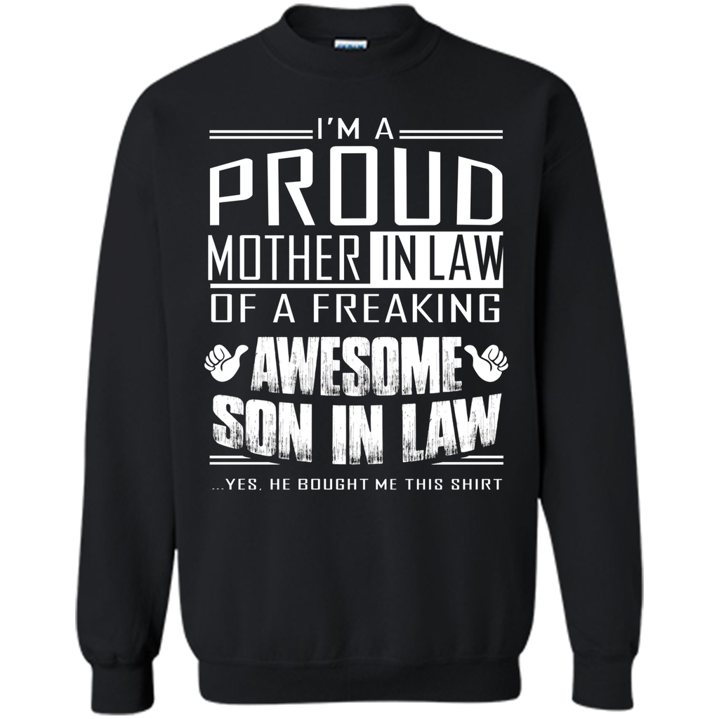 I am a proud mother in law t-shirt
