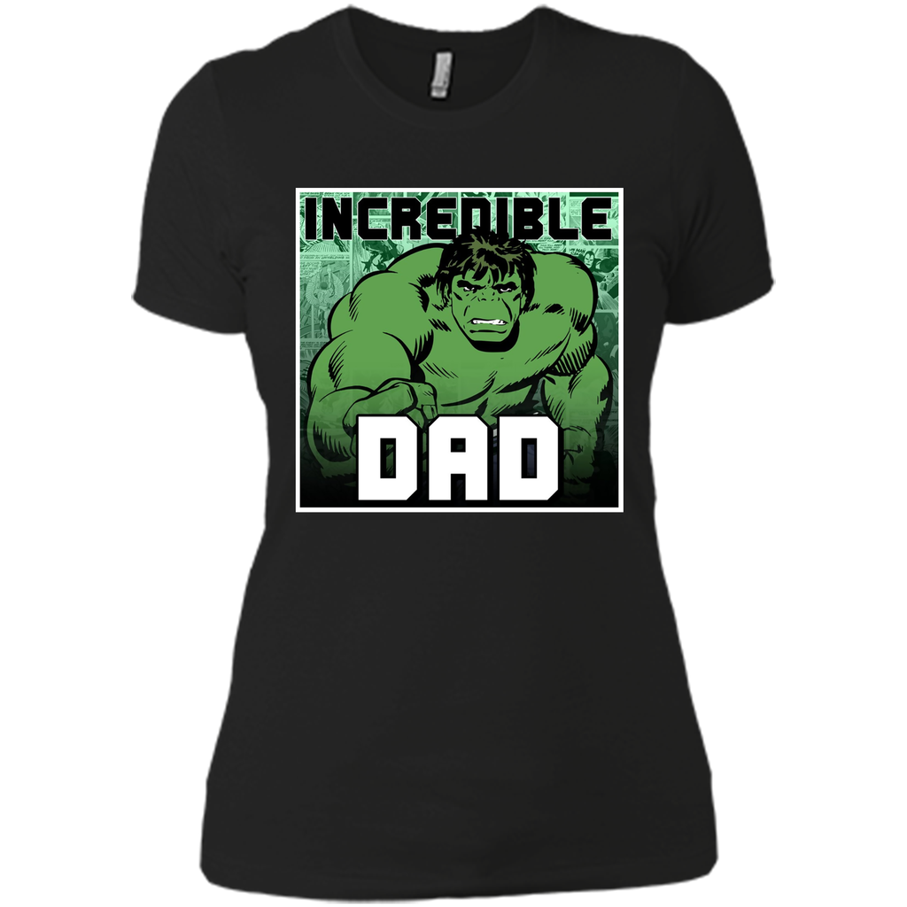 Marvel Hulk Father's Day Incredible Dad Graphic T-Shirt