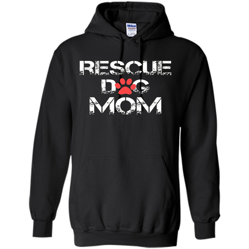 RESCUE DOG MOM Tshirt - mother's day