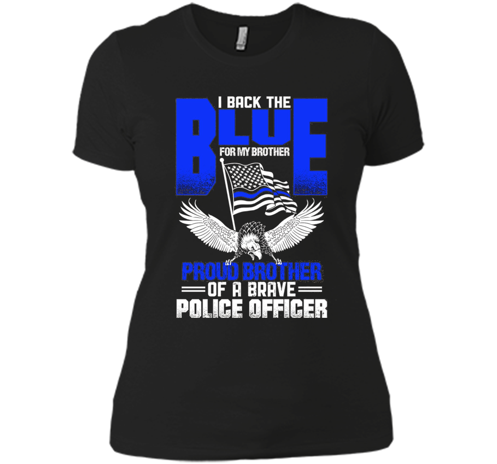 Police Brother - Proud Brother of a Cop t-shirt