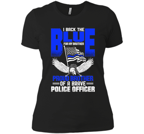 Police Brother - Proud Brother of a Cop t-shirt