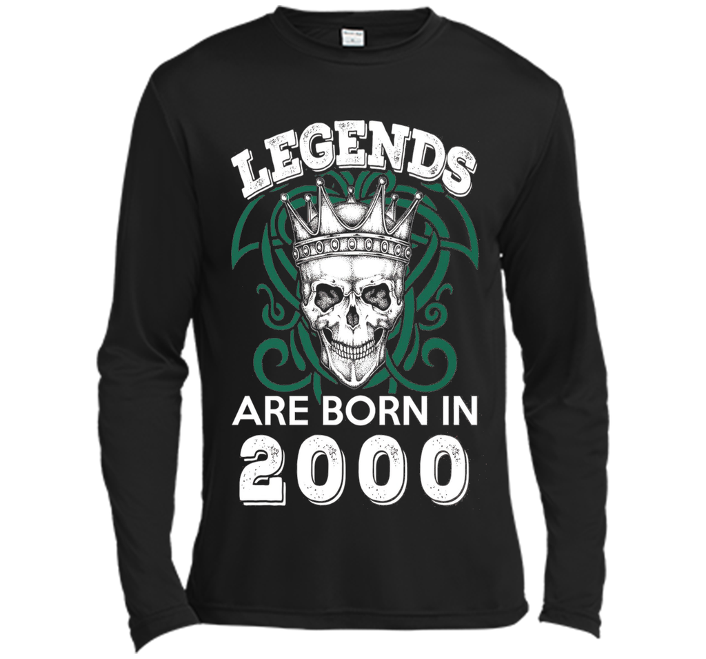 Legends Are Born In 2000 17 Year Old 17th Birthday Gift Idea