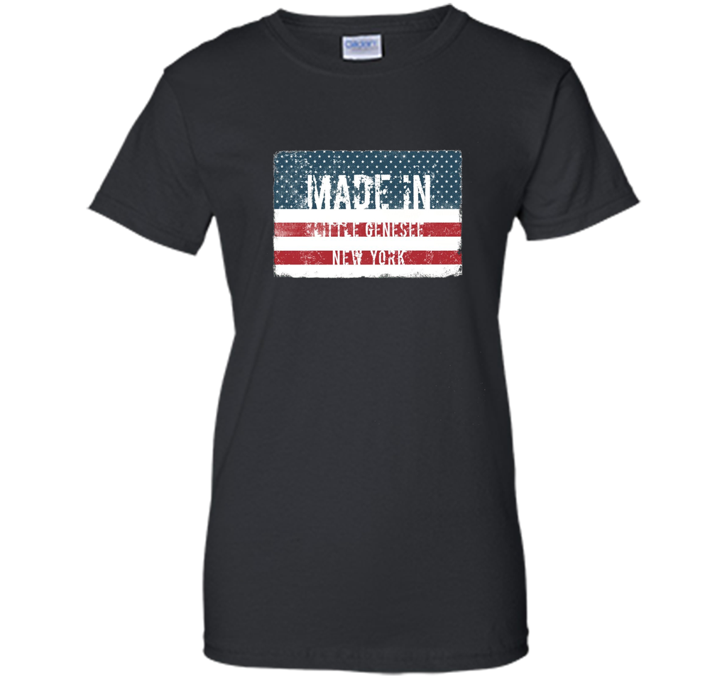 Made in Little Genesee, New York T-shirt