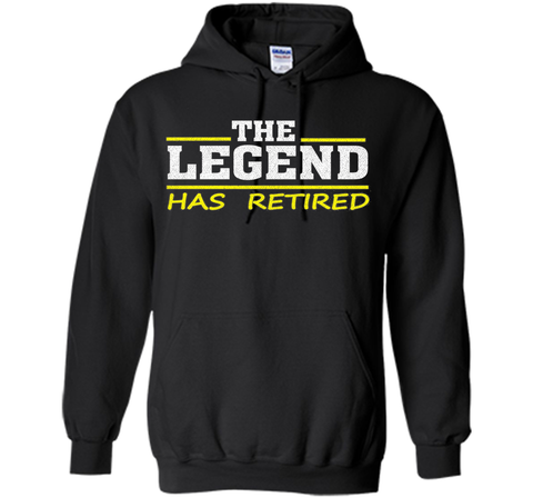 The Legend Has Retired Retirement Support Love Work Tee