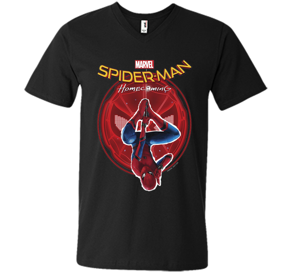 Marvel Spider-Man Homecoming Hanging Upside Down T-Shirt