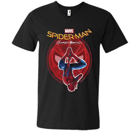 Marvel Spider-Man Homecoming Hanging Upside Down T-Shirt