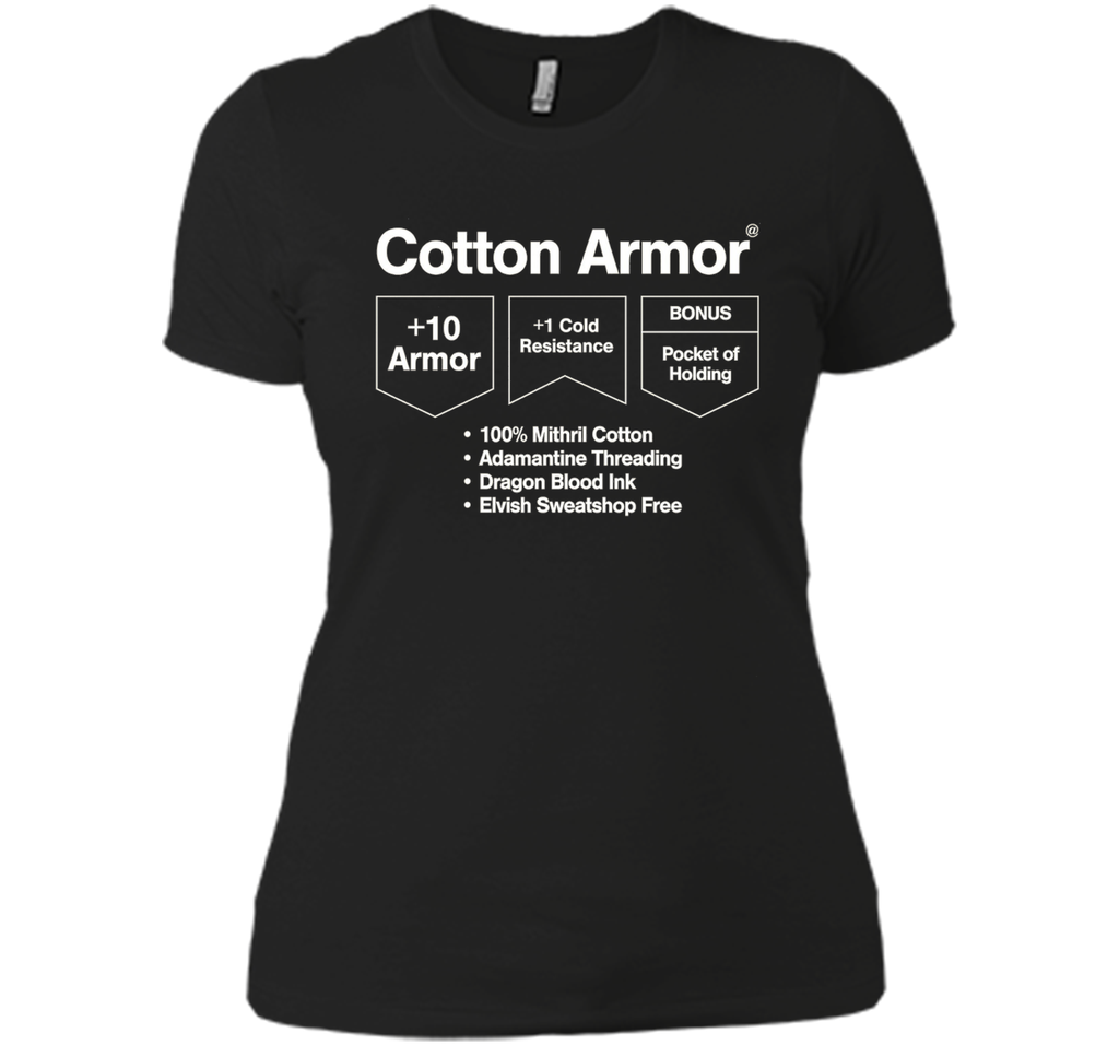 Cotton Armor:  Role Playing T-shirt