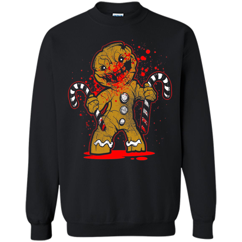 Scary Zombie Gingerbread Man T-shirt