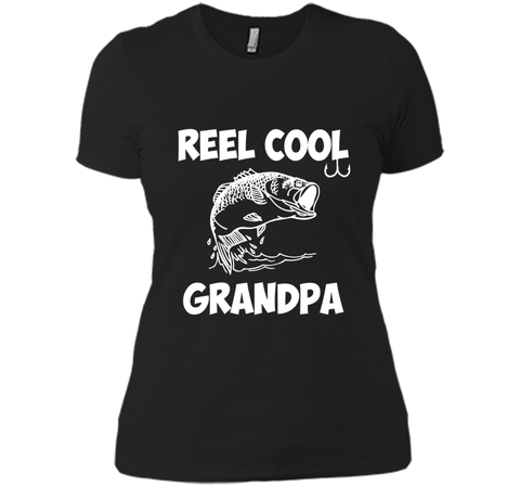 Reel Cool Grandpa Funny Fishing Gift T-Shirts