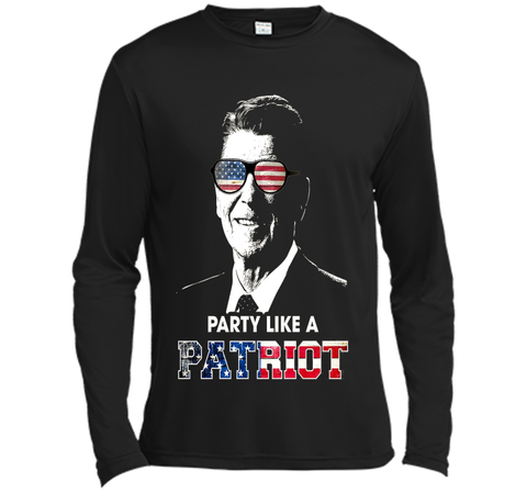 Party Shirt Like A Patriot Reagan USA Pride vintage