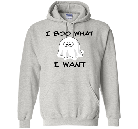 Funny Halloween Hoodie, I BOO What I want