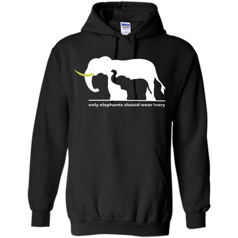 Elephants T Shirt - Only Elephants Should Wear Ivory T Shirt