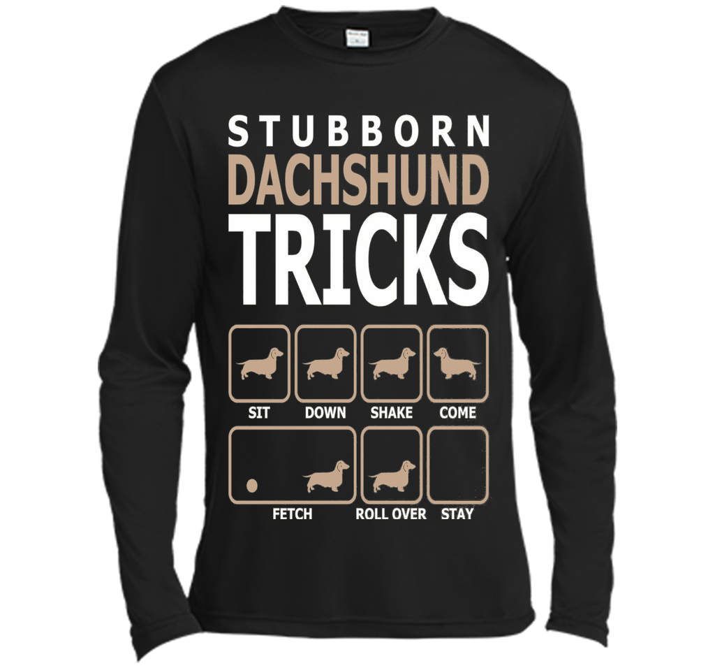 Stubborn Dachshund Tricks T-Shirt Tshirt