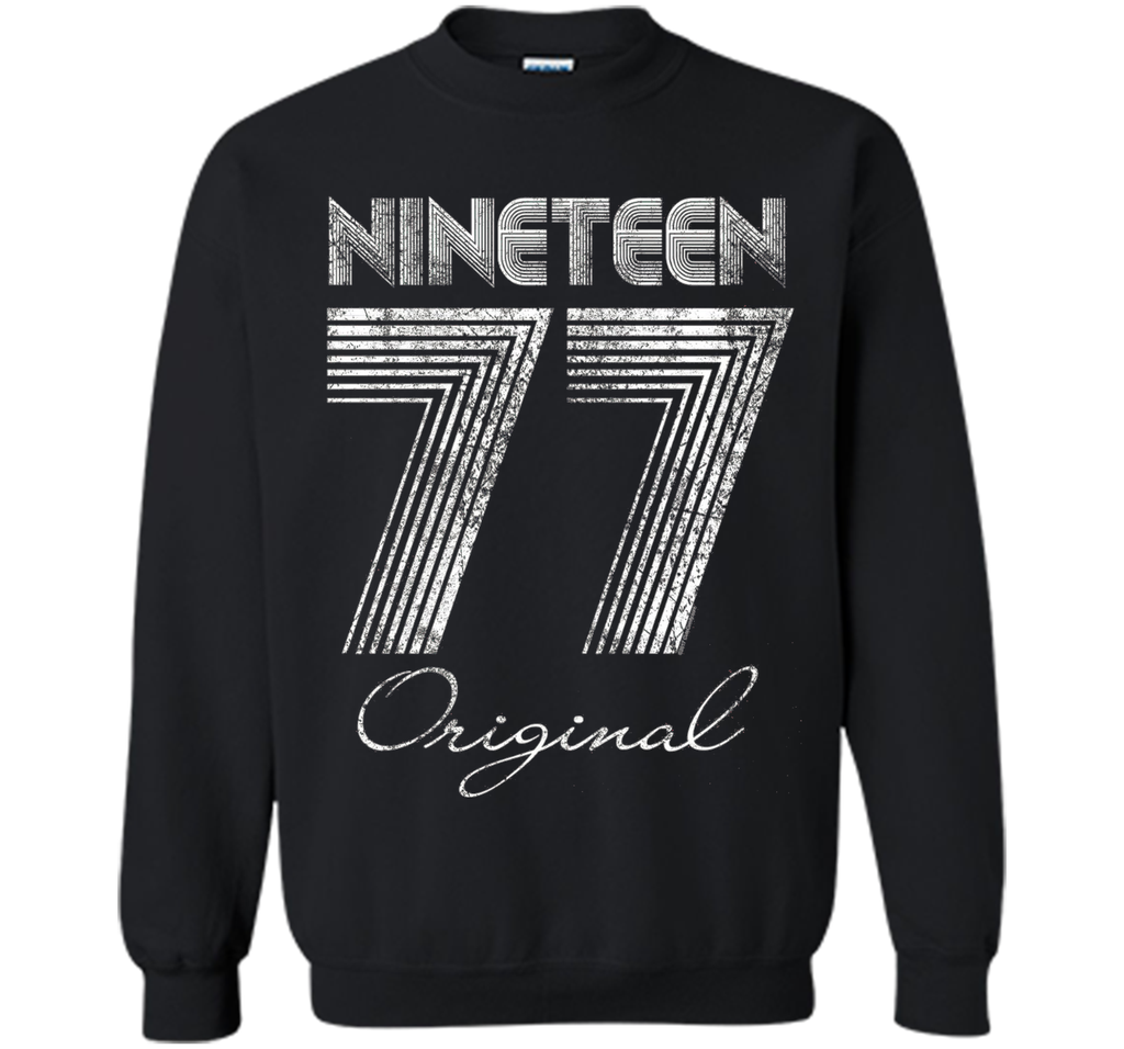 Vintage Nineteen 77 Original 40th Birthday 1977 T-Shirt