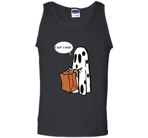 Halloween I Got A Rock Ghost Tank Top