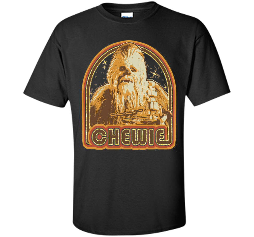 Star Wars Chewbacca Retro Chewie Vintage Graphic T-Shirt