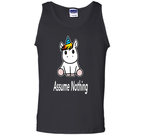 Unicorn Dab Assume Nothing Transgender Pride T-Shirt shirt
