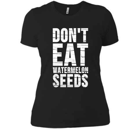 Don't Eat Watermelon Seeds Funny Maternity Pregnant Tee