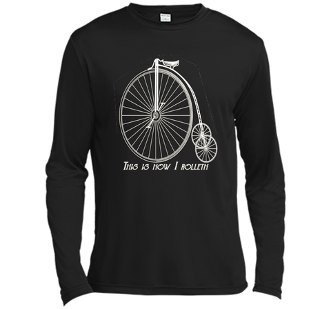 This is How I Rolleth Roll Vintage Tricycle BiCycle T-Shirt